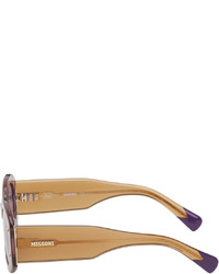 Missoni Purple Round Sunglasses