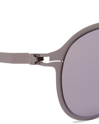 Mykita Round Frame Metal Sunglasses