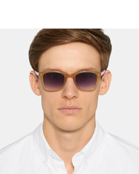 Oliver Spencer Spencer Square Frame Acetate Sunglasses