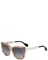 Fendi Streaked Square Sunglasses