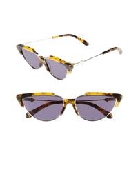Karen Walker Tropics 58mm Cat Eye Sunglasses
