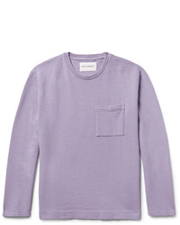 Our Legacy Cotton And Linen Blend Sweatshirt