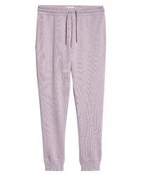 Topman Cotton Blend Joggers In Lilac At Nordstrom