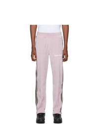 Palm Angels Pink Chenille Track Pants
