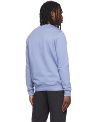 Paul Smith Blue Paint Splatter Sweatshirt