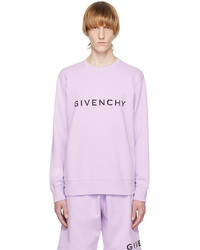 Givenchy Purple Archetype Sweatshirt