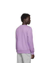 Saturdays Nyc Purple Bowery Slash Sweatshirt