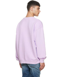 Levi's Purple Cotton Sweatshirt