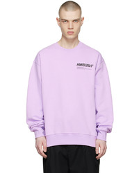 Ambush Purple Cotton Sweatshirt