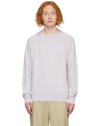Vince Purple Gart Dye Sweatshirt