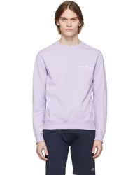 A.P.C. Purple Item Sweatshirt