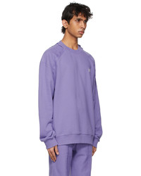 Ader Error Purple Kaput Sweatshirt