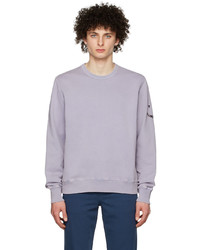 Ps By Paul Smith Purple Organic Cotton Sweatshirt
