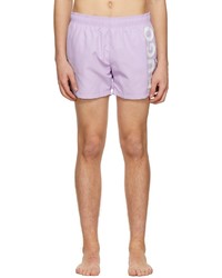 Hugo Purple Polyester Swim Shorts