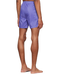 Sky High Farm Workwear Purple Recycled Polyester Swim Shorts