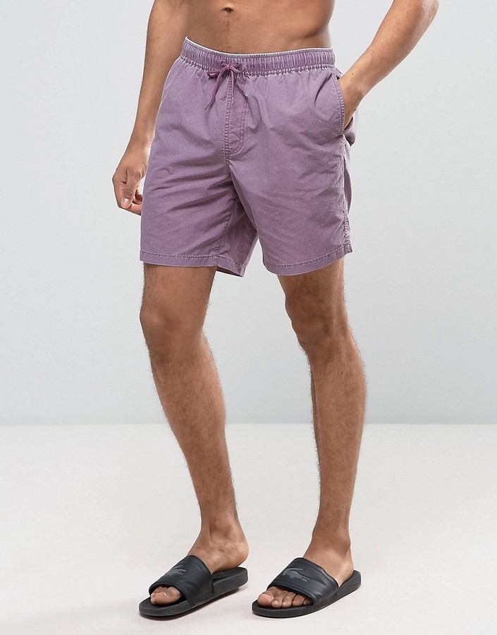 light purple swim trunks