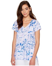 Lilly Pulitzer Meredith Short Sleeve Tee T Shirt