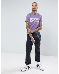 Puma Vintage Speed T Shirt In Purple To Asos