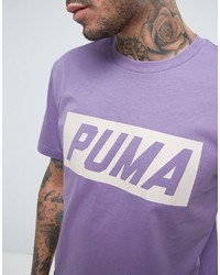 Puma Vintage Speed T Shirt In Purple To Asos