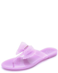 Light Violet Thong Sandals