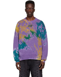 We11done Purple Cotton Sweater