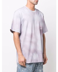 Oamc Tie Dye Logo Print T Shirt