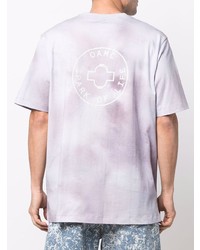 Oamc Tie Dye Logo Print T Shirt