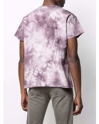 Jeanerica Tie Dye Print Cotton T Shirt