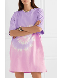Ninety Percent Tie Dyed Organic Cotton Jersey Mini Dress