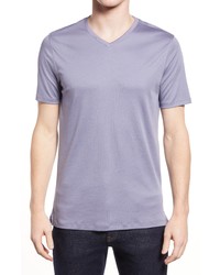 Robert Barakett Regular Fit V Neck T Shirt In Lavender Haze At Nordstrom