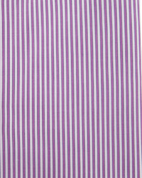 Eton Contemporary Fit Bengal Stripe Dress Shirt Purple