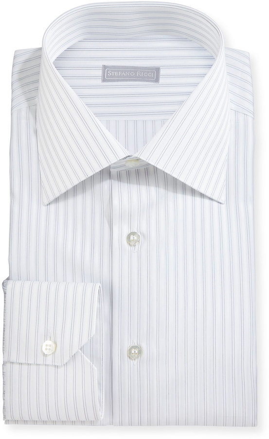 thin white dress shirt