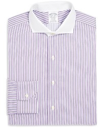 Brooks Brothers Bold Stripe Non Iron Classic Fit Dress Shirt