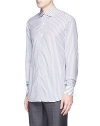 Isaia Milano Stripe Cotton Shirt