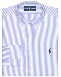 Polo Ralph Lauren Regular Fit Striped Oxford Button Down Dress Shirt