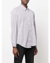 Martine Rose Stripe Print Wrap Shirt