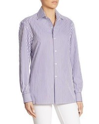 Ralph Lauren Collection Capri Striped Shirt