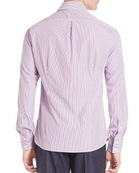 Brunello Cucinelli Striped Twill Shirt
