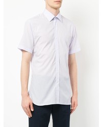 Gieves & Hawkes Short Sleeved Striped Shirt