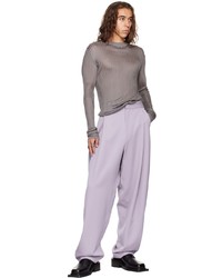 AARON ESH Purple Cord Trousers