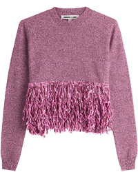 McQ by Alexander McQueen Mcq Alexander Mcqueen Wool Pullover With Fringe