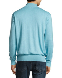Peter Millar Crown Soft Quarter Zip Pullover Sweater