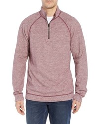 Tommy Bahama On The Doubles Mock Neck Quarter Zip Pullover