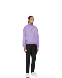 Martin Asbjorn Purple Turtleneck Sweatshirt
