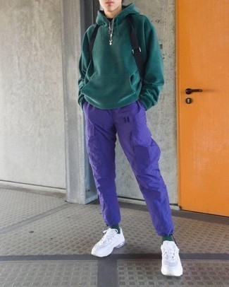 Violet Cargo Pants Outfits: 
