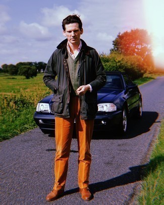 Orange Cashco Trousers