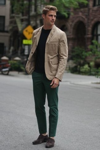 dark green chinos outfit