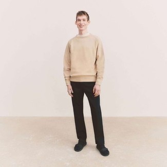 Embrooc Twill Sporty Top Sand Sand