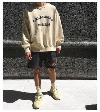 Yeezy X Adidas Calabasas Sweatshirt, $706 | farfetch.com | Lookastic