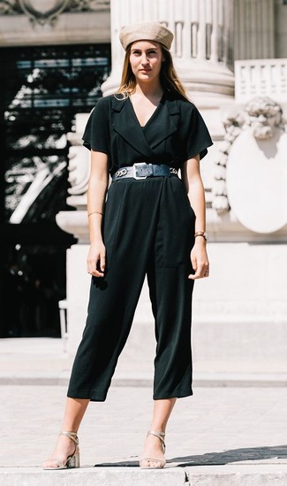 Dark Green Jumpsuit Outfits: 